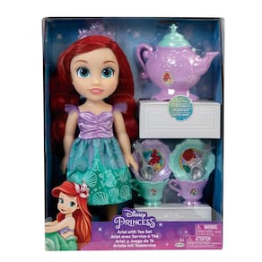 Boneca Princesas Disney Ariel Hora do Chá com Acessórios Multikids - BR1924