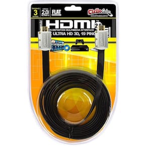 Cabo Hdmi 2.0 Flat Desmontável Ultra Hd 3D, 4K, 3 Metros