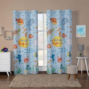 Cortina Quarto Infantil/Criança Unicórnio Baby 3.00X2.20
