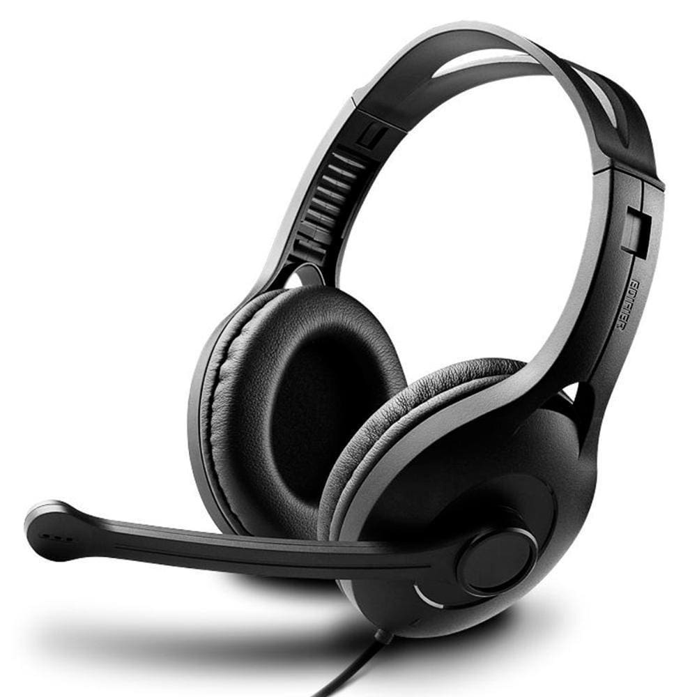 Fone De Ouvido Headset Edifier K800 Usb Preto Com Microfone