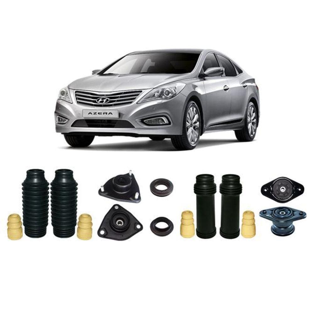 Par 4 Kit Amortecedor Dianteiro Traseiro Azera 2015 16