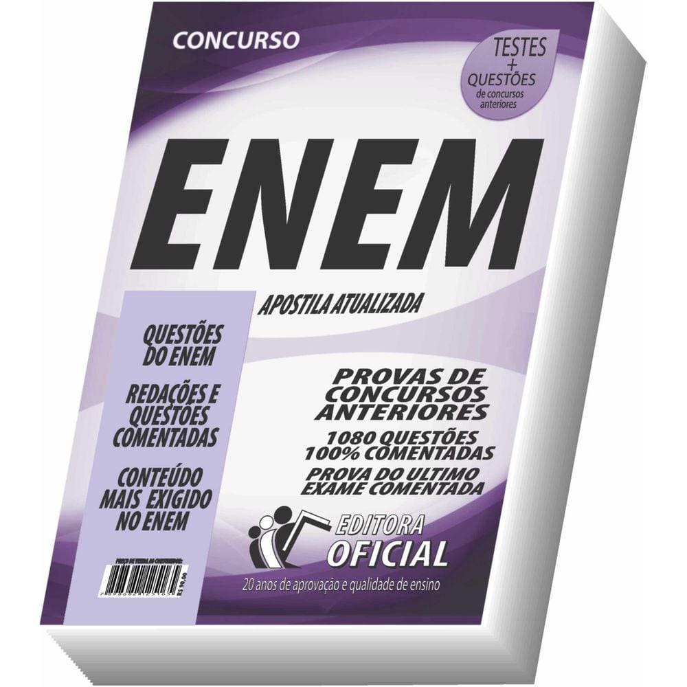 Apostila Enem - Testes Comentados