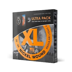 Kit 2 Jogo De Cordas D`Addario 010 Exl110 Nyxl1046