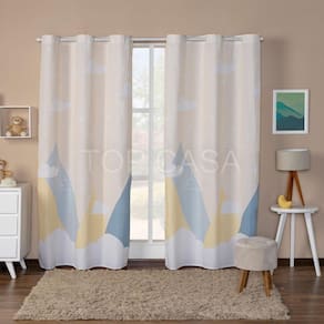 Cortina Quarto Infantil/Criança Unicórnio Baby 3.00X2.20