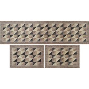 Jogo De Cozinha Rayza Sisal Look Bari Kit Com 3 Peças