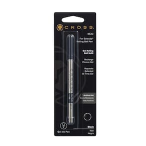 Carga Para Caneta Rollerball Cross Selectip Preta M