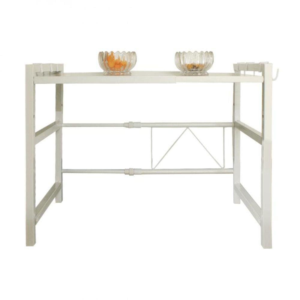 Rack Para Microondas Com 1 Prateleira, Cor Branca - Whl-001