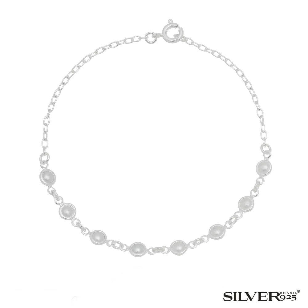 Pulseira Feminina Pérolas Em Prata 925 Oferta
