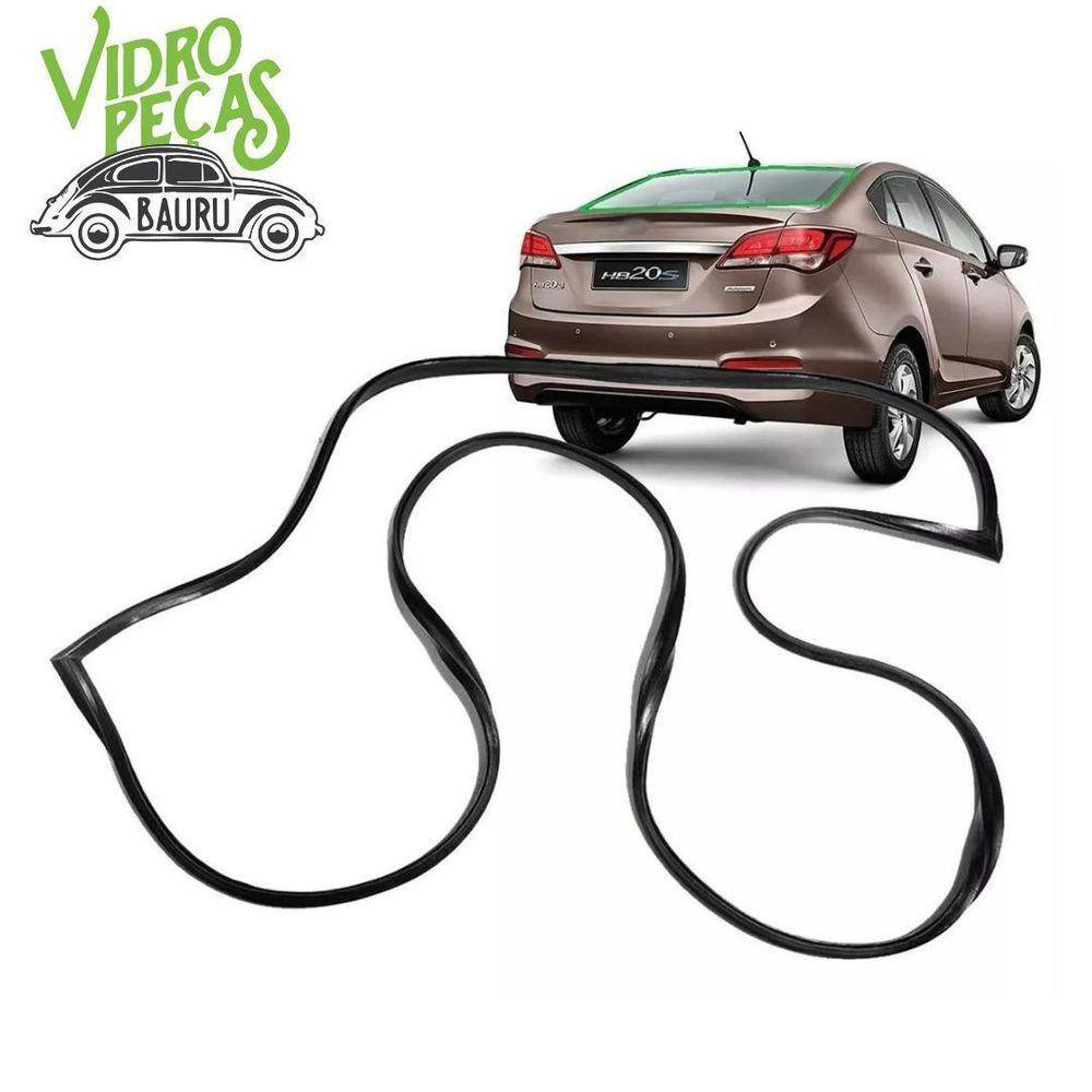 Borracha Vidro Traseiro Vigia Hb20 Sedan Ate 2019