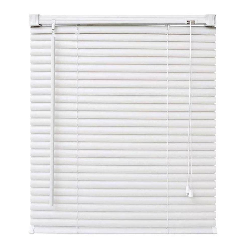 Persiana Horizontal Pvc 25Mm Branca 140 L X 160 A Cortina