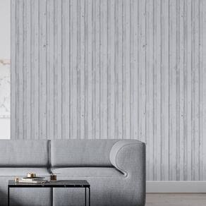 Kit 4 Rolos Papel De Parede Adesivo Contêiner Branco 3,0M