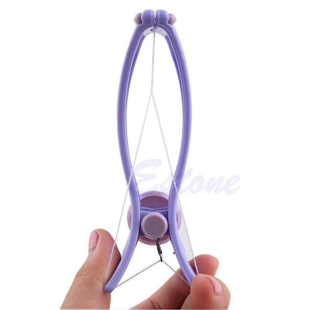 Slíque Facial Método De Depilação Com Linha