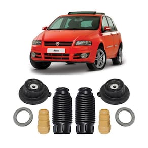 Par Kit Coxim Rolamento Dianteiro Fiat Stilo 2002 Até 2010