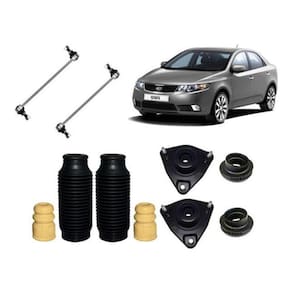 Coxim Batente Bieleta Dianteira Kia Cerato 2012 13