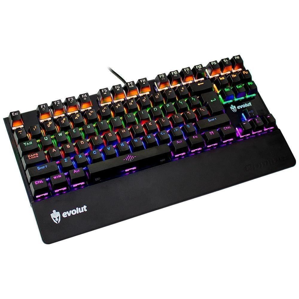 Teclado Gamer Mecanico Programavel Eg214 Dawn Blue Switch,