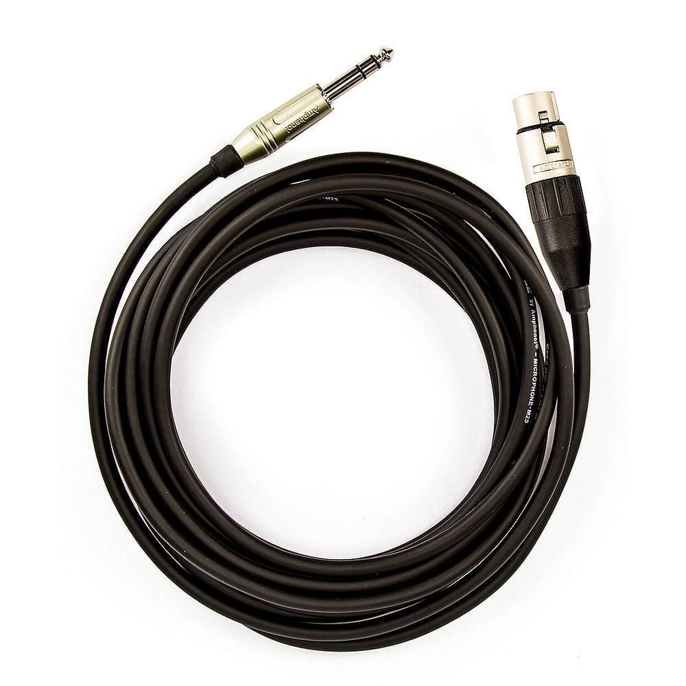 Cabo De Microfone P10 Estéreo Para Xlr Fêmea Amphenol 2M