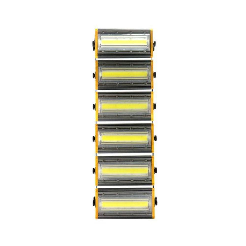 Refletor Led Linear Holofote 600W Branco-Frio 6500K Ip68