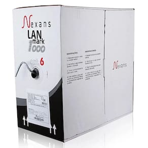 Cabo De Rede Nexans Cat6 Azul - 30 Metros