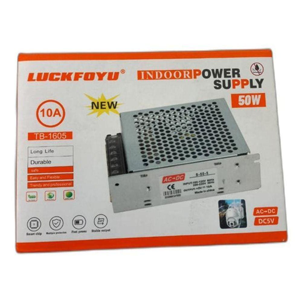 Fonte Chaveada 5V 10A 50W Luckfoyu Tb-1605 Bivolt Colmeia