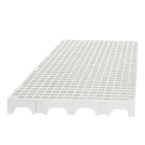 40 Palete Pallet Piso Estrado Plastico Reforçado Branco