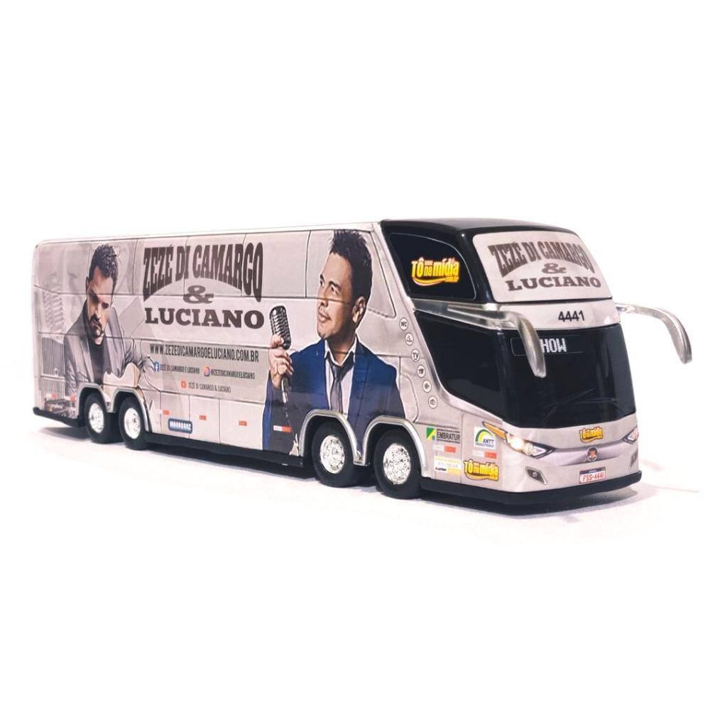Brinquedo Miniatura Ônibus Dupla Zezé Di Camargo & Luciano