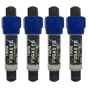 Kit 4 Tapa Fugas F5 Brasweld 8Ml Ar Freezer Geladeira Oferta