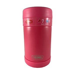 Pote Térmico Marmita Thermos Comida Andes Coral Colher 470Ml