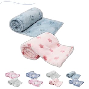 Kit 2 Mantinhas Cobertor Infantil Soninho Do Bebe Poliéster