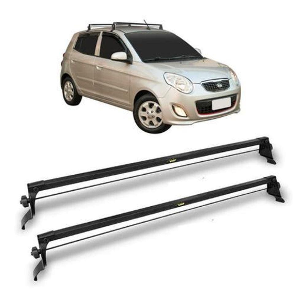 Rack De Teto Vhip Bagageiro Kia Picanto 2006 Ate 2011