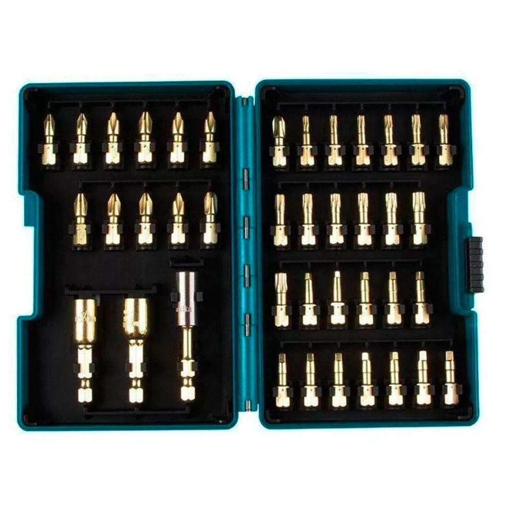 Makita B-69543 Kit De Bits De Torcao-Embalagem Com 40 Peças