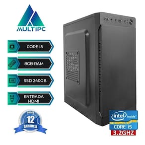 Pc Computador Cpu Intel Core I5 Ssd 240Gb 8Gb Ram Win10 Pro