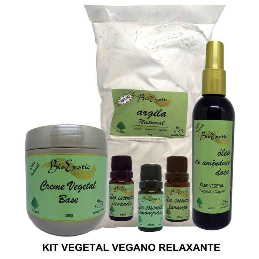 Kit Vegano Relaxante Bioexotic