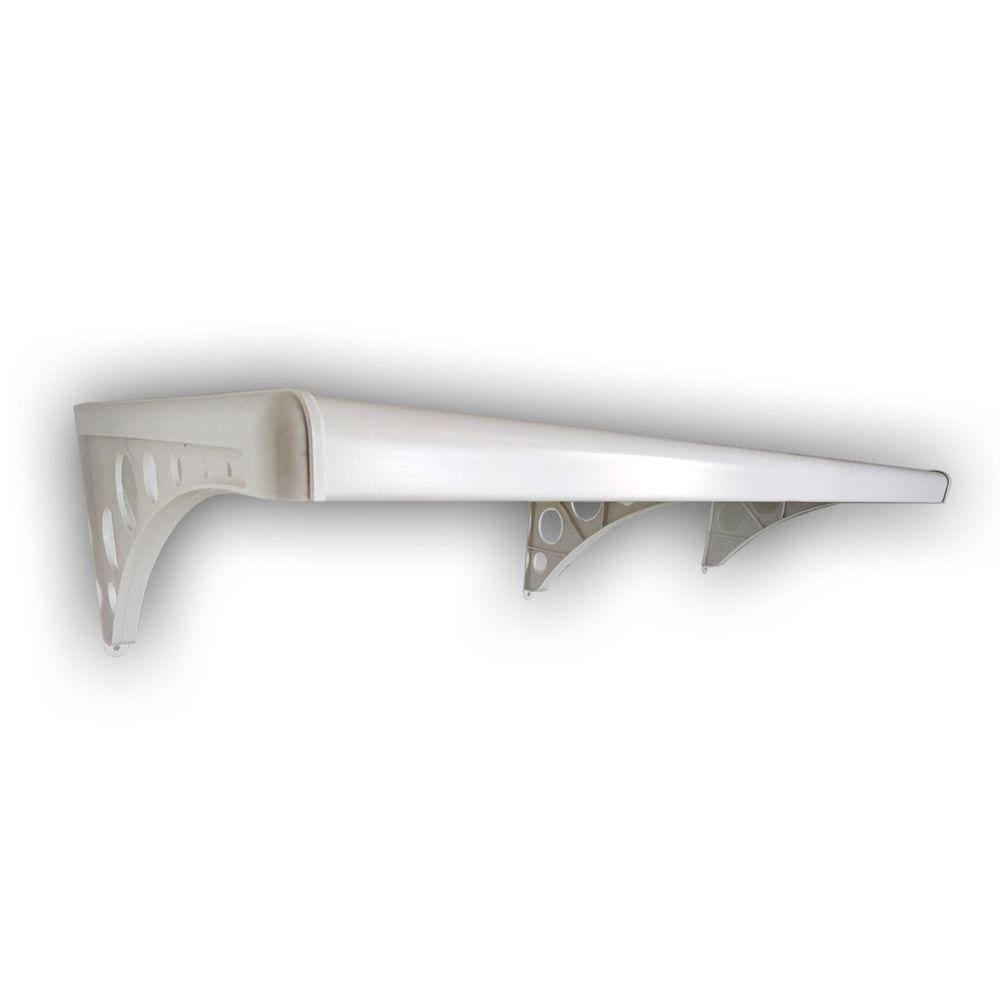 Prateleira Pvc Com Suporte 60X30Cm Branca Pm3S/60 Astra