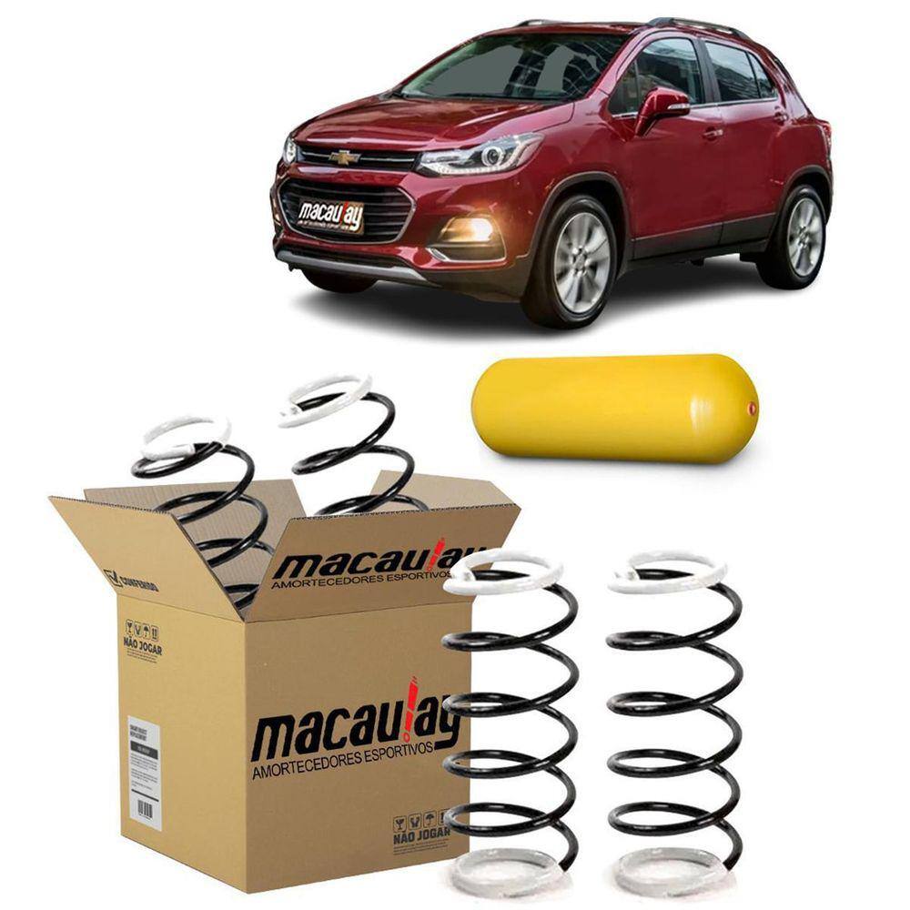 Par De Molas Gnv Traseira Gm Tracker Ate 2019