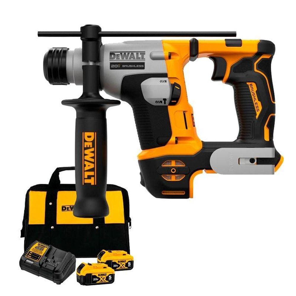 Kit Martelete Rotativo Sds A Bateria 20V Dewalt Dch172B-B3 +