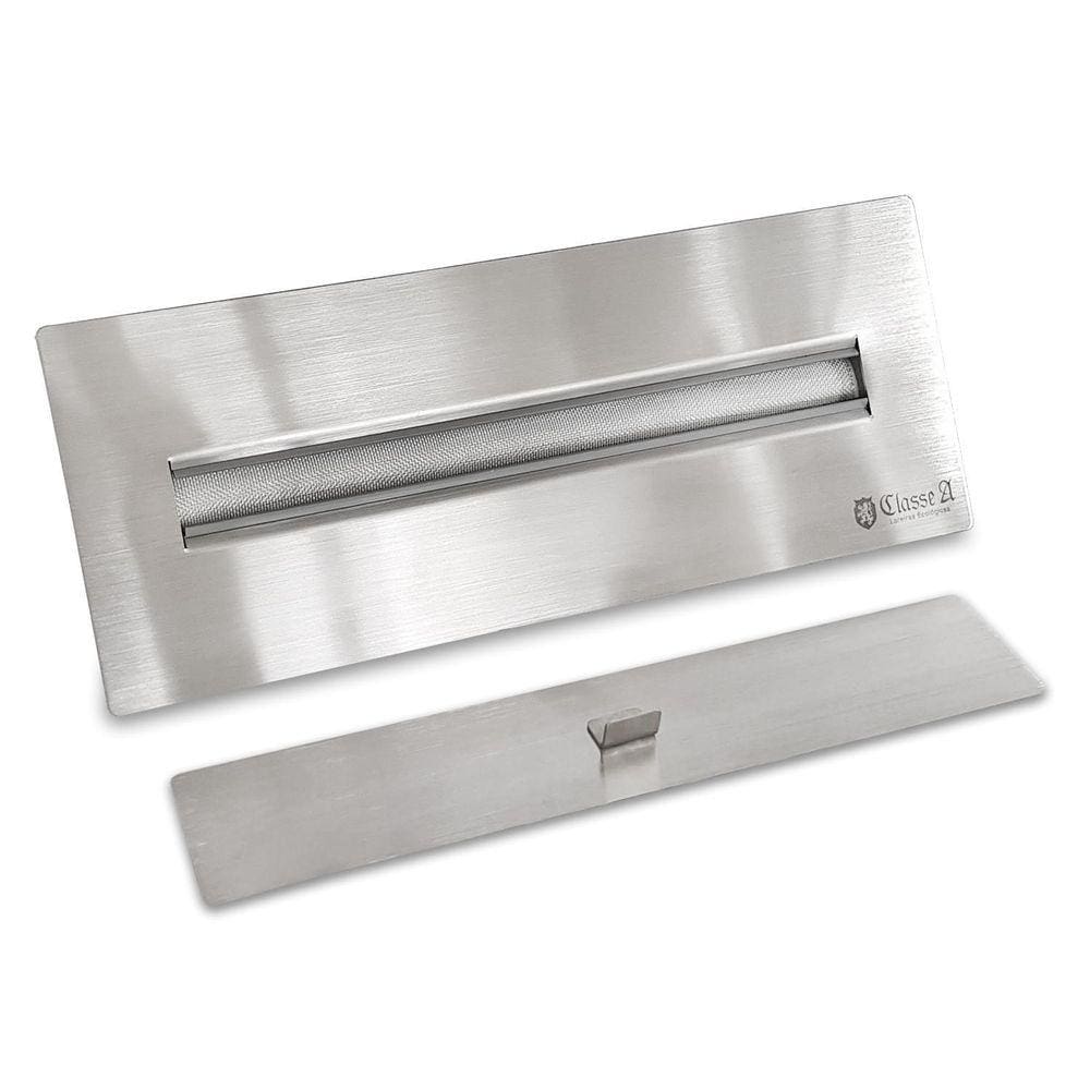 Lareira Ecológica Classe A A Álcool Aço Inox- Queimador 50Cm