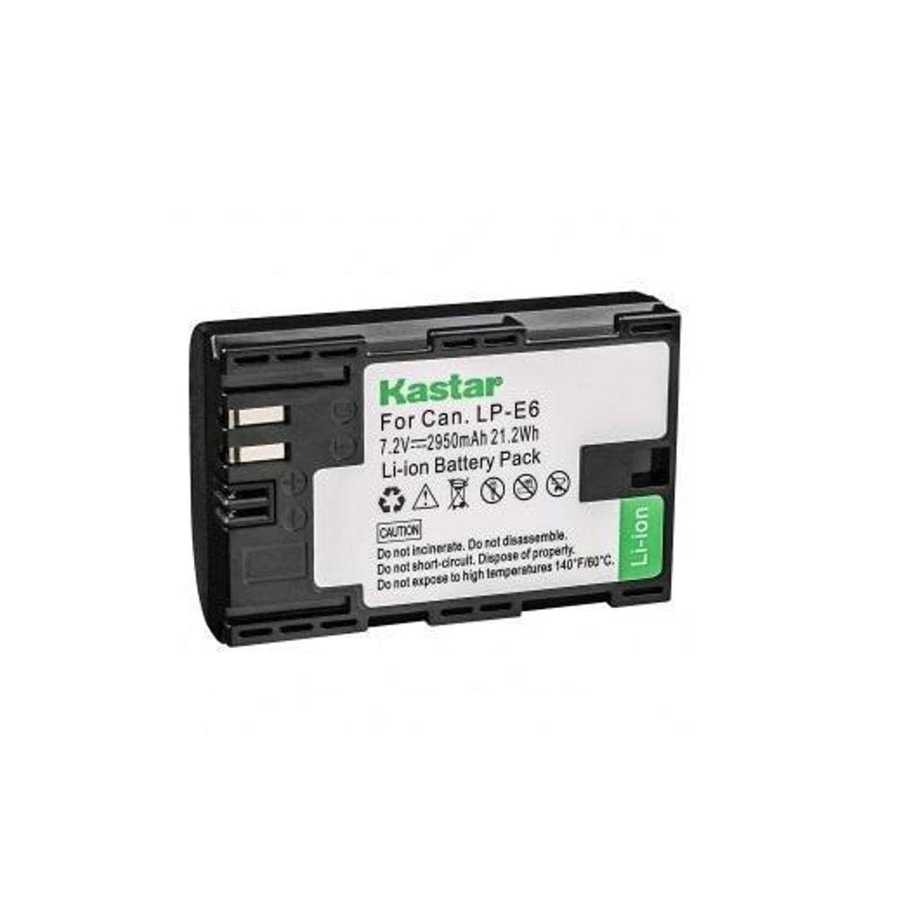 Bateria De Alta Capacidade Para Canon Kastar Lp-E6