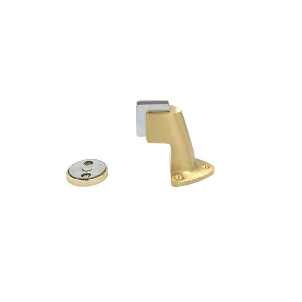 Prendedor Fixador Trava Porta Magnético Dourado Escovado