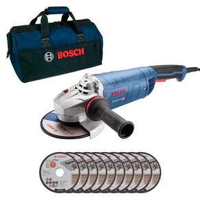 Esmerilhadeira Gws 2500W 220V + 10 Discos E Bolsa - Bosch