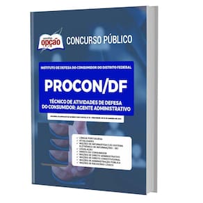 Apostila Concurso Procon Df - Agente Administrativo