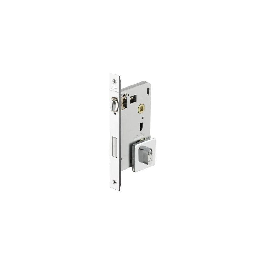 Fechadura Rolete Pivotante Externa Imab 1710 Cromada 55Mm