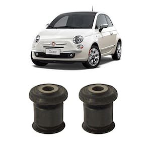 Par Bucha Menor Da Bandeja Fiat 500 Polonês 2009 Até 2011
