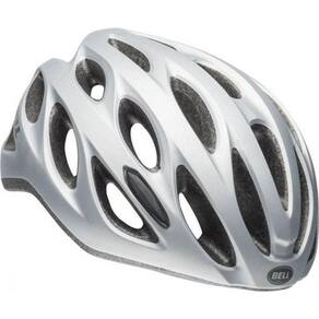 Capacete Bike Ciclismo Bell Tracker R Prata Fosco 54-61Cm