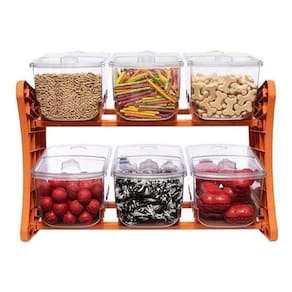 Display 3X2 Dispenser Balcão Pdv Durabox 6 Un 10,5 L Cada