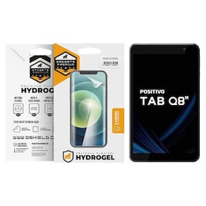 Película Para Positivo Tab Q8 - Hydrogel Hd - Gshield