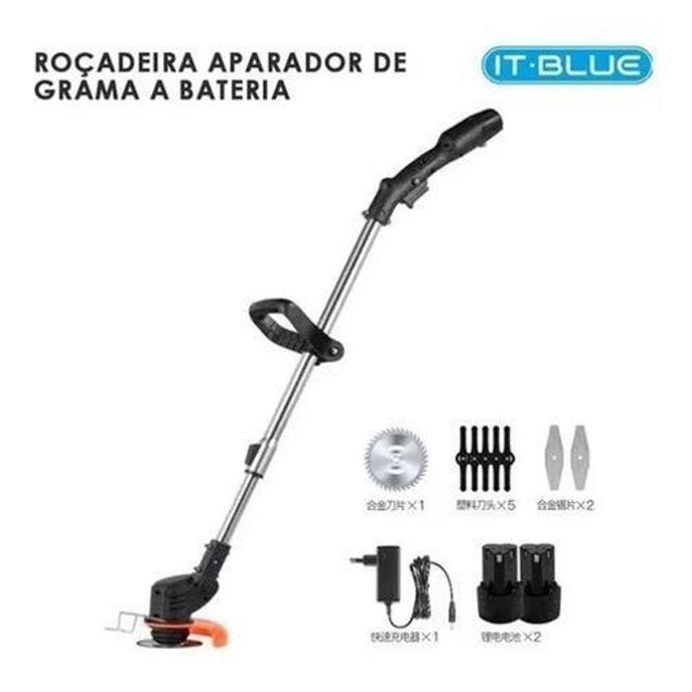 Roçadeira A Baterias 26V 2.5Ah 2 Baterias