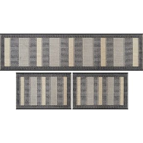Jogo De Cozinha Rayza Sisal Look Esplendor Kit Com 3 Peças