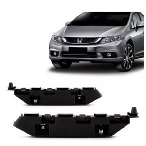 Par Guia Parachoque Dianteiro New Civic 2012 13 14 15 2016