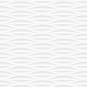 Kit 7 Rolos Papel De Parede Adesivo Ondulado Branco 3,0M