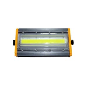 Refletor Led Linear Holofote 100W Branco-Frio 6500K Ip68